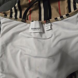 Burberry Striped Swimsuit